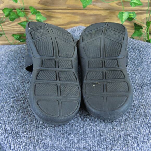 Under Armour Men's Slide Black Synthetic Size 8 Medium Used 2025 - Picture 6 of 7
